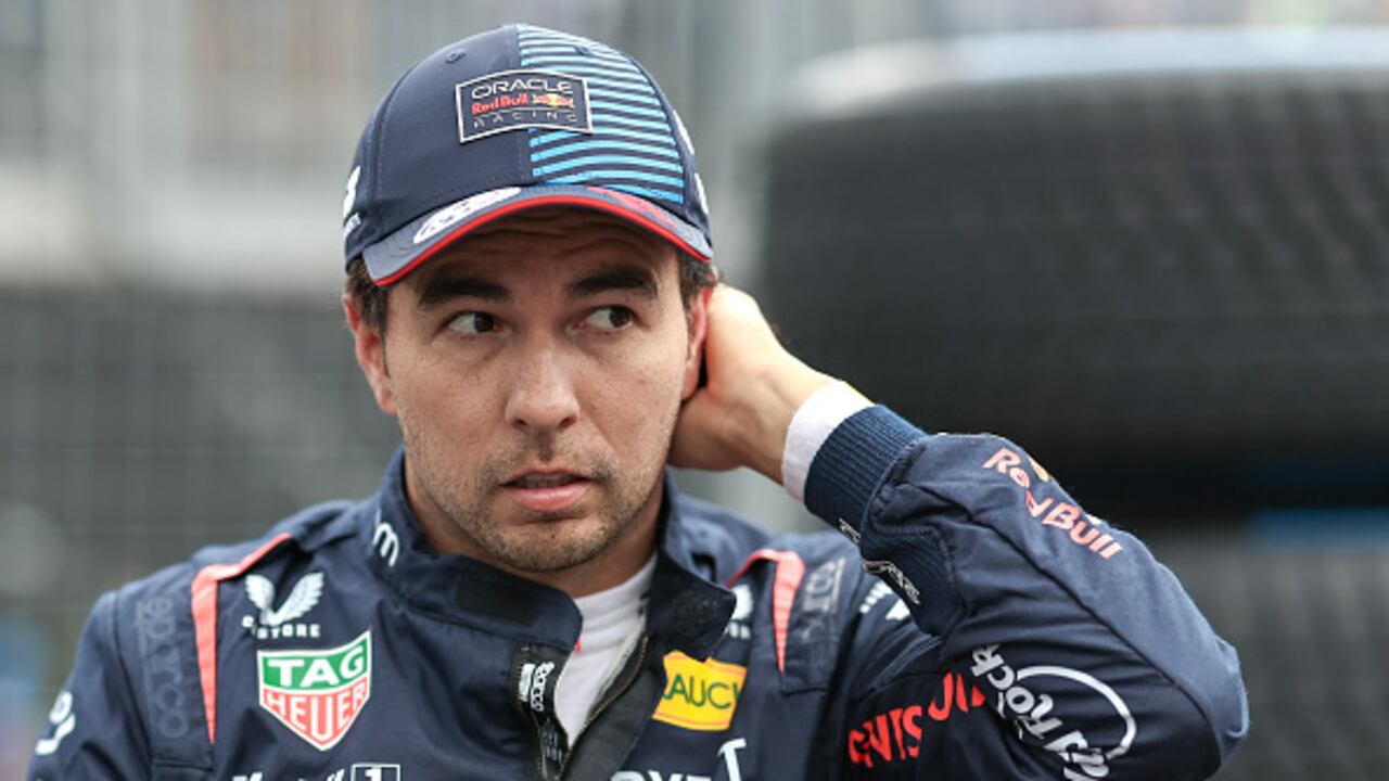 Checo Pérez, piloto del Red Bull.