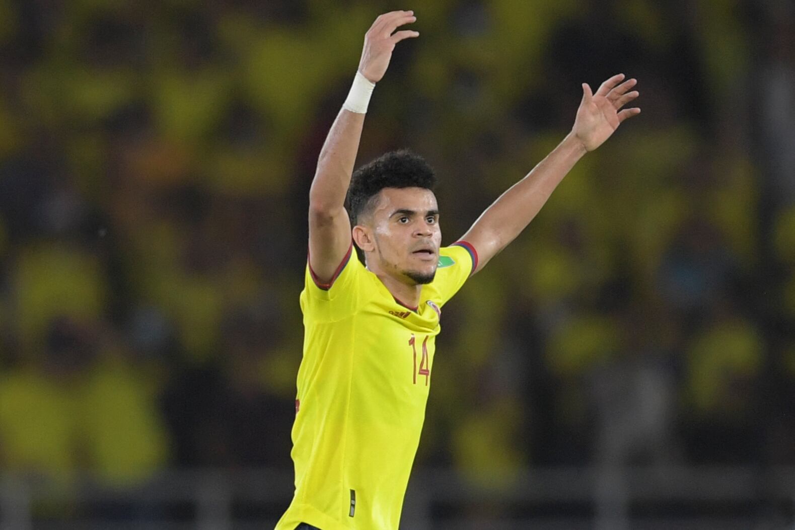 Luis Díaz rompió la racha de siete partidos sin marcar para la Selección Colombia