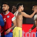 James y Vidal en juego por eliminatorias a Catar 2022.