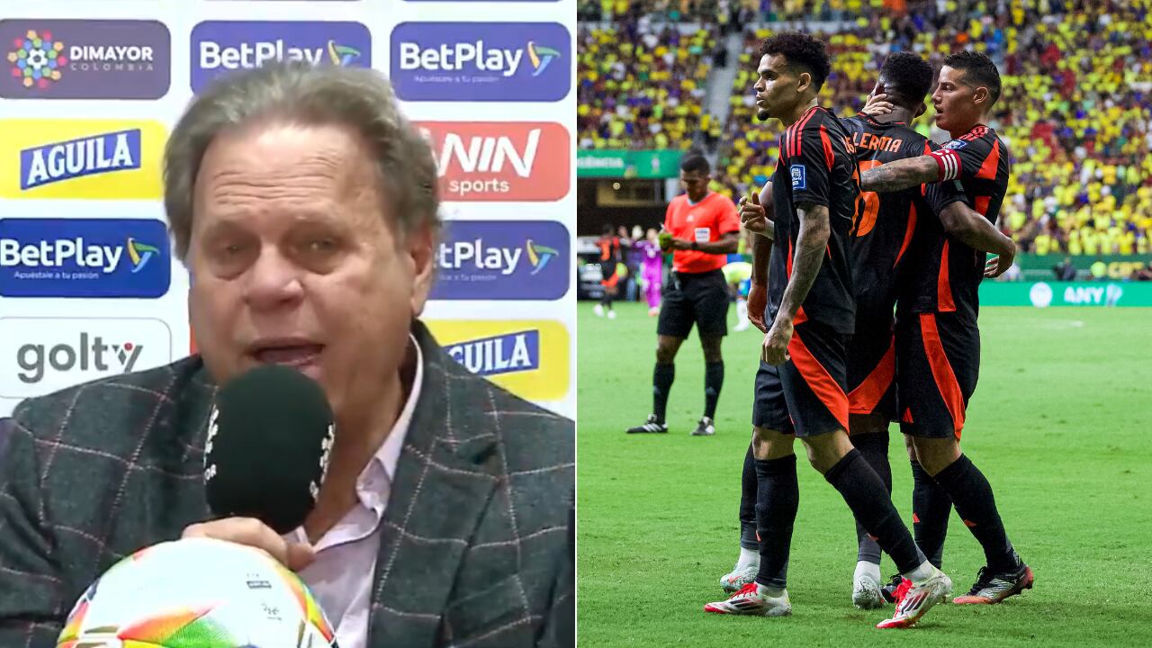 Ramón Jesurún, presidente de la Federación Colombiana de Fútbol habló de la Selección mayor rumbo al Mundial 2026
