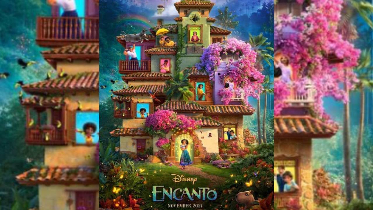 La escena consistía en que Chispi se acercaría olisqueando a una de las esquinas exteriores de la casita Madrigal