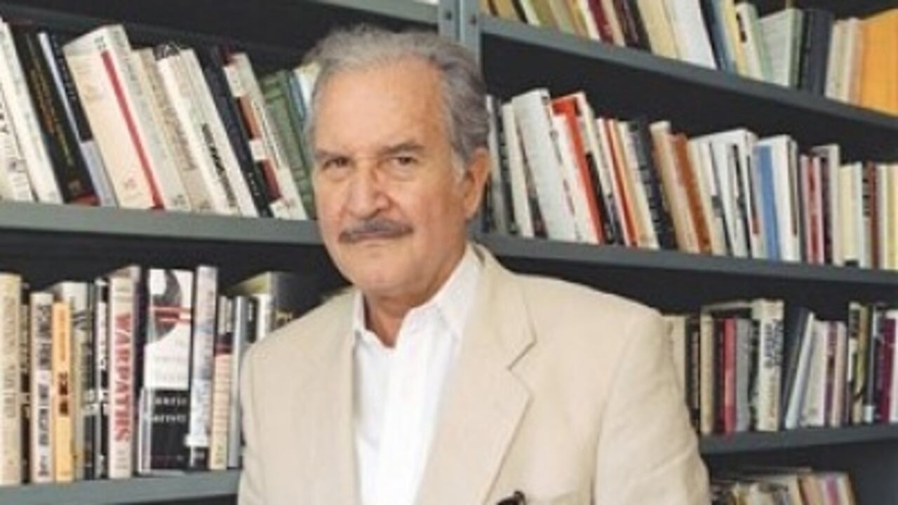 El fallecido escritor mexicano Carlos Fuentes.