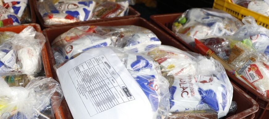 La quinta entrega de alimento del PAE queda para los primeros días de junio.