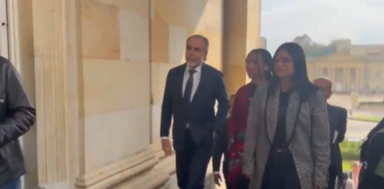 Armando Benedetti llegó al Congreso como ministro del Interior.