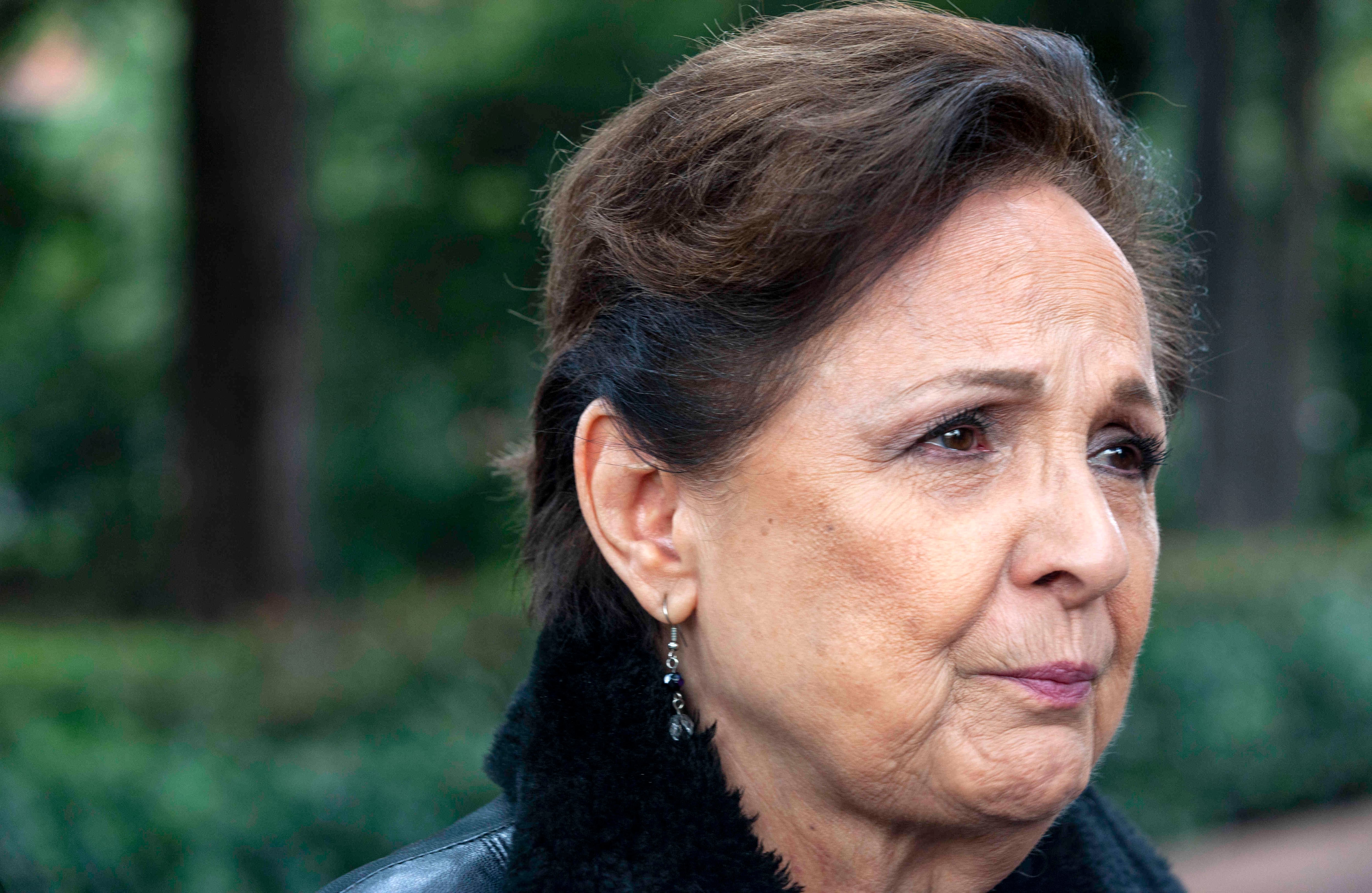 Judy Henríquez, esposa de Bernardo Romero, otro grande de la televisión que murió en 2005, también acompañó en el dolor a la familia de Gaitán.  