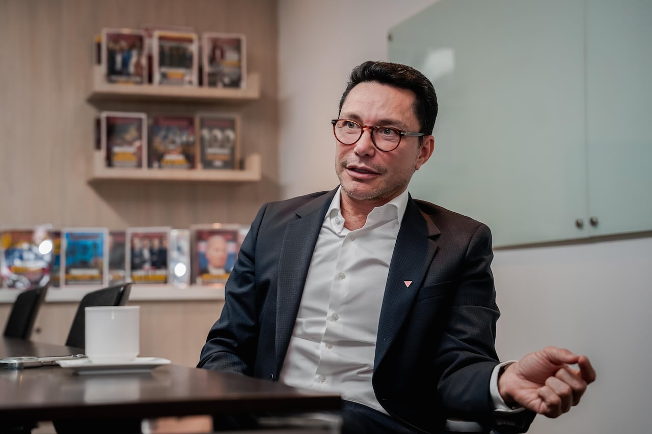 Precandidato presidencial Carlos Caicedo.