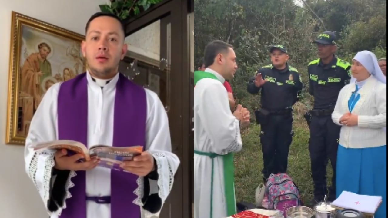 El sacerdote Julián David Maldonado Montoya.