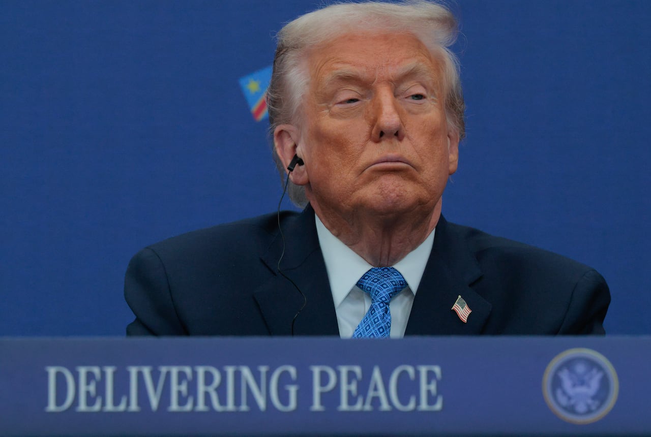 Donald Trump, presidente de los Estados Unidos.