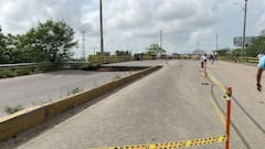 Tragedia en Barranquilla por colapso de parte del puente que conecta con Soledad