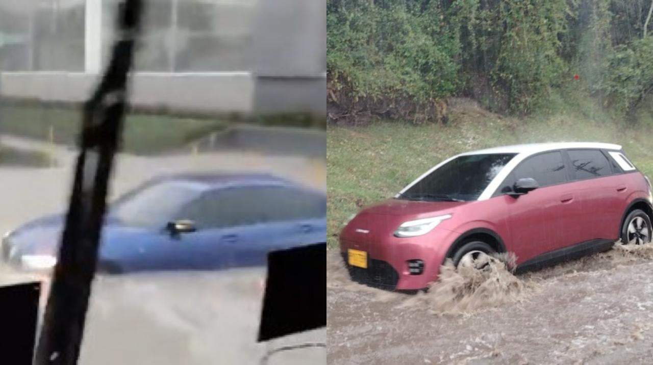 Fuerte granizada en Bogotá.