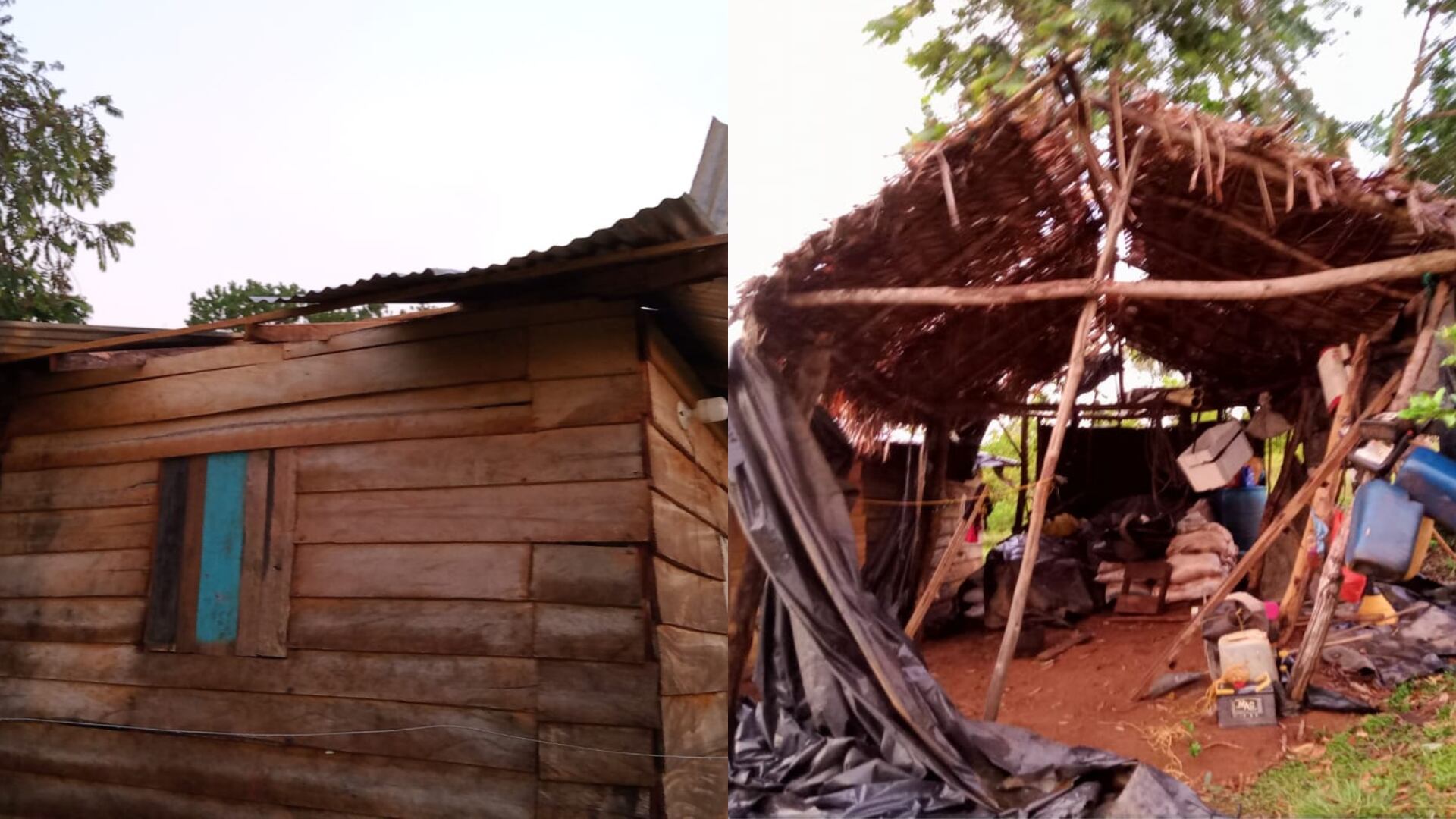 Vendaval causa estragos en Caucasia.