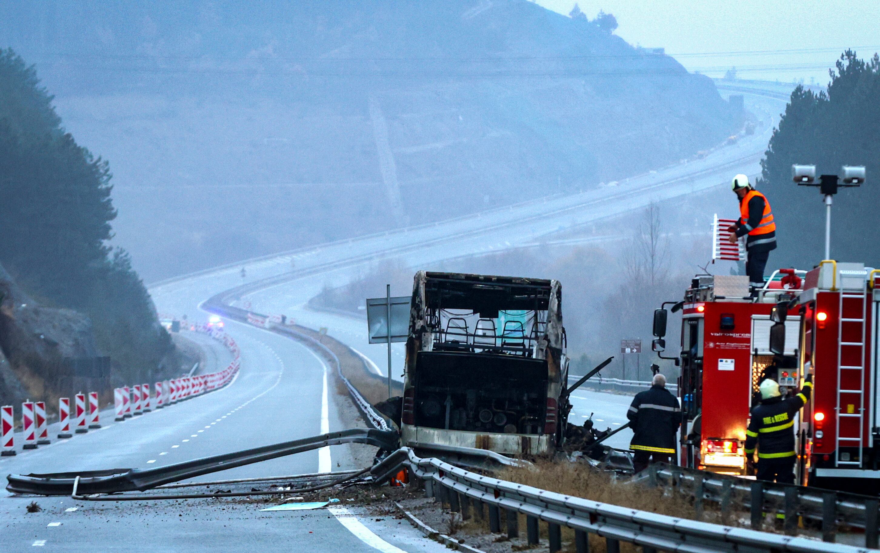 Accidente en Bulgaria.