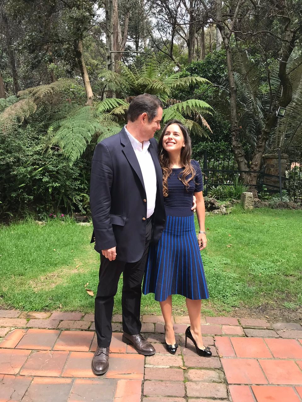 Germán Vargas Lleras y Clemencia Vargas fueron inseparables, viajaron juntos y compartieron decenas de experiencias y fotografías.