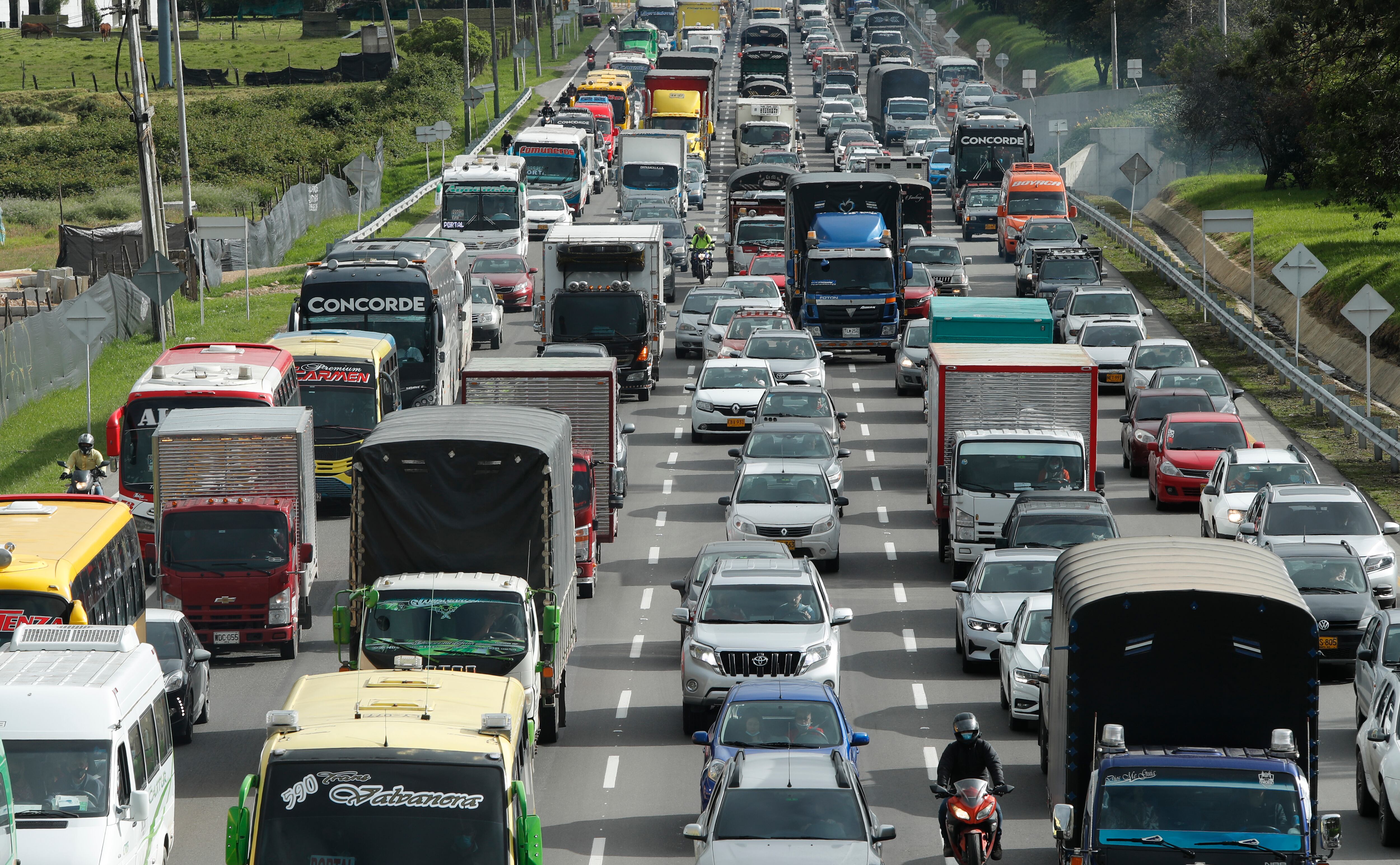 Trancones  en Bogotá