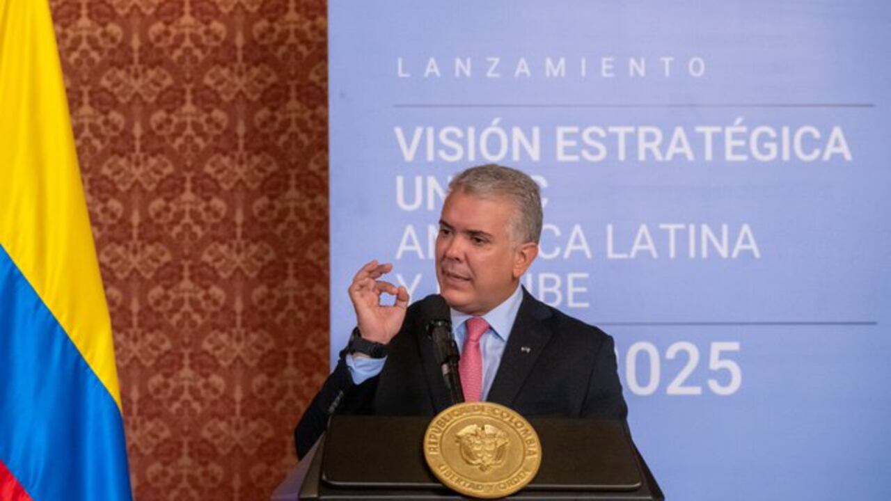 EL presidente Iván Duque habló sobre los perjuicios que trae para la sociedad el consumo de droga.