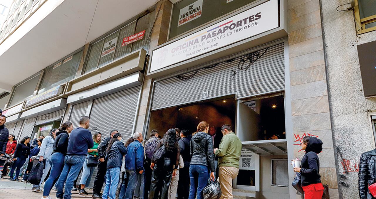 Las citas para expedir el pasaporte han presentado problemas. Actualmente, se estarían tramitando 13.000 libretas diarias.