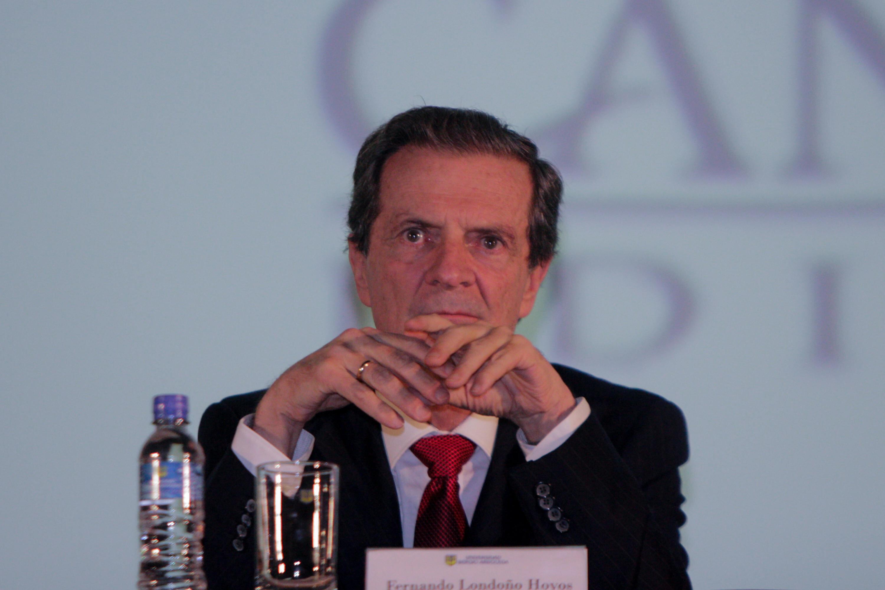 Fernando Londoño Hoyos, exministro de Justicia.