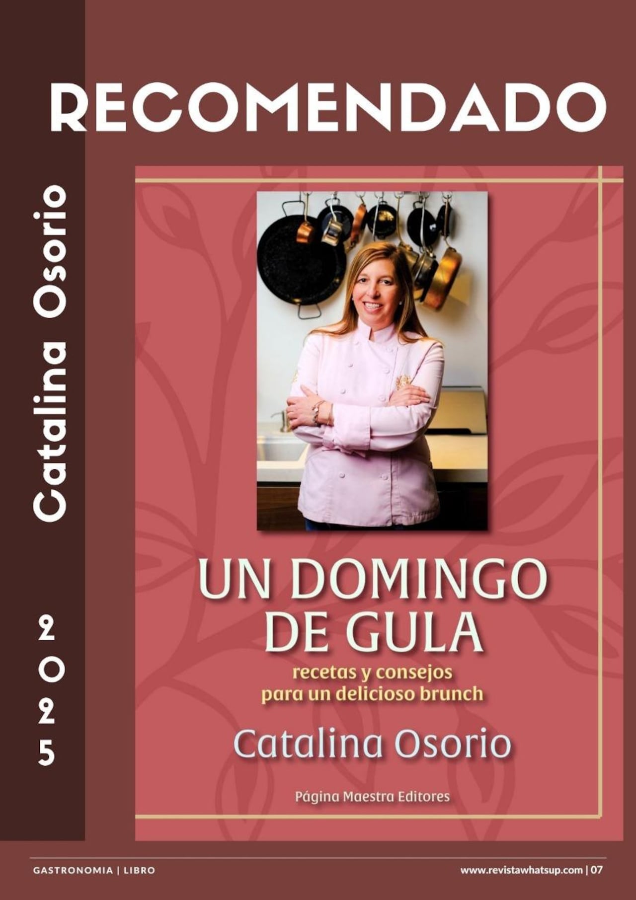 Libro de la chef Catalina Osorio