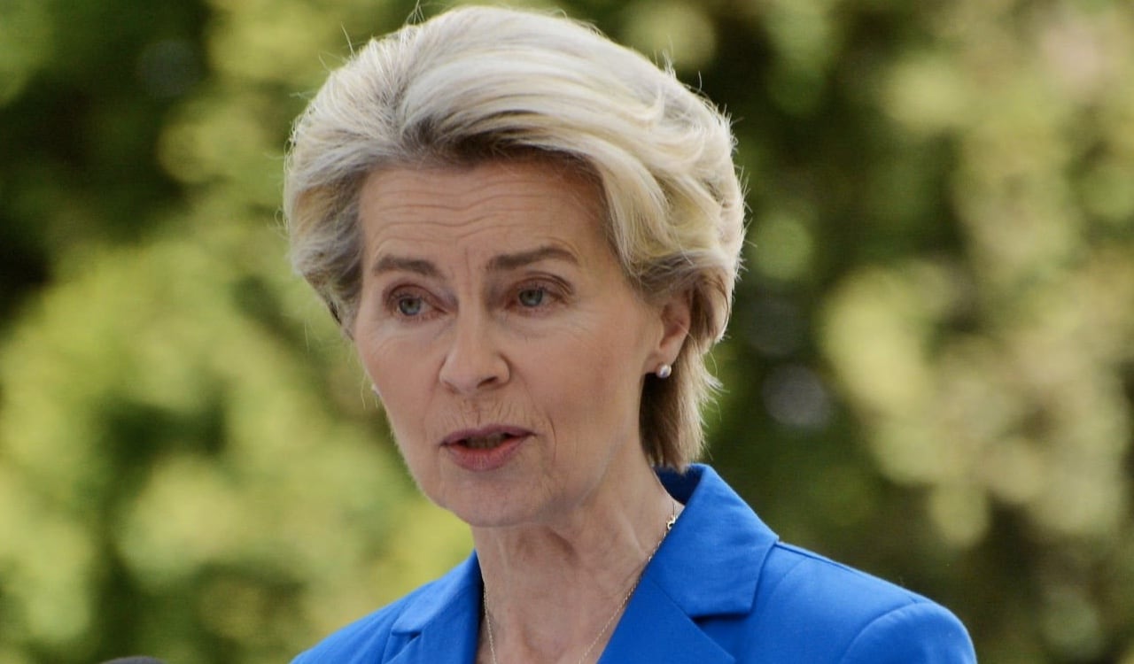 La presidente de la Comisión Europea, Ursula von der Leyen.