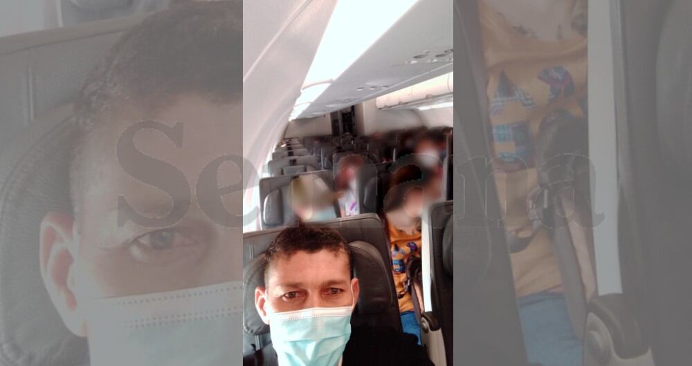 Haití colombianos vuelo