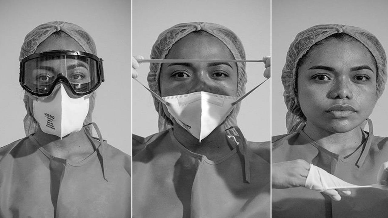 Lorena Daza Amador, coordinadora de la UCI respiratoria del Hospital Universidad del Norte, en Barranquilla.