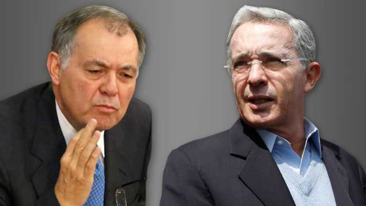 Alejandro Ordóñez y Álvaro Uribe.