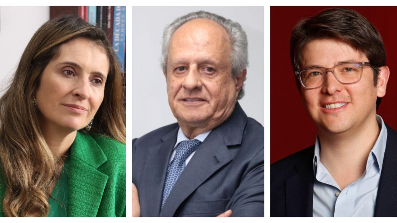 Paloma Valencia, Manuel Santiago Mejía y Miguel Uribe.
