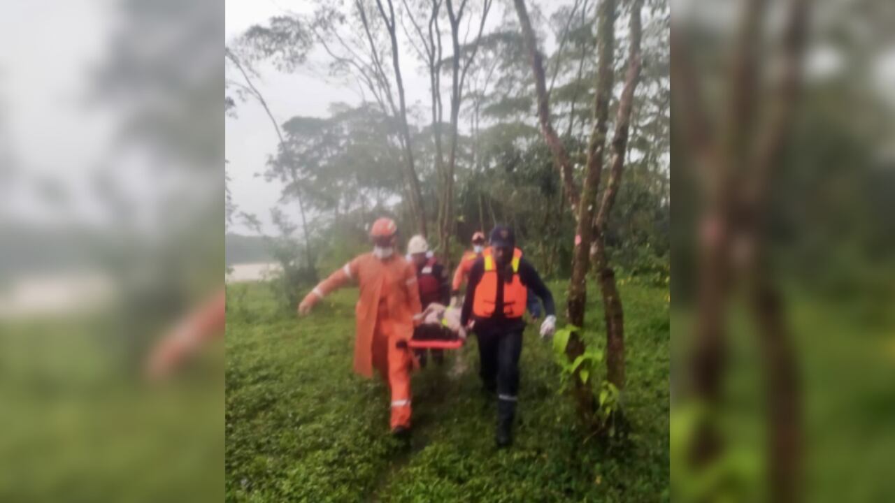 Rescate de los cuerpos de tres personas ahogadas en el rio Acacias