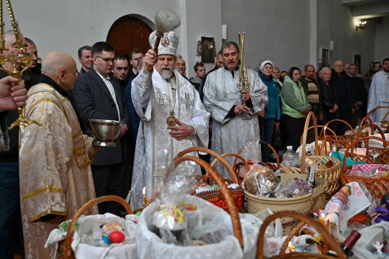 Celebración de la Pascua en Ucrania.