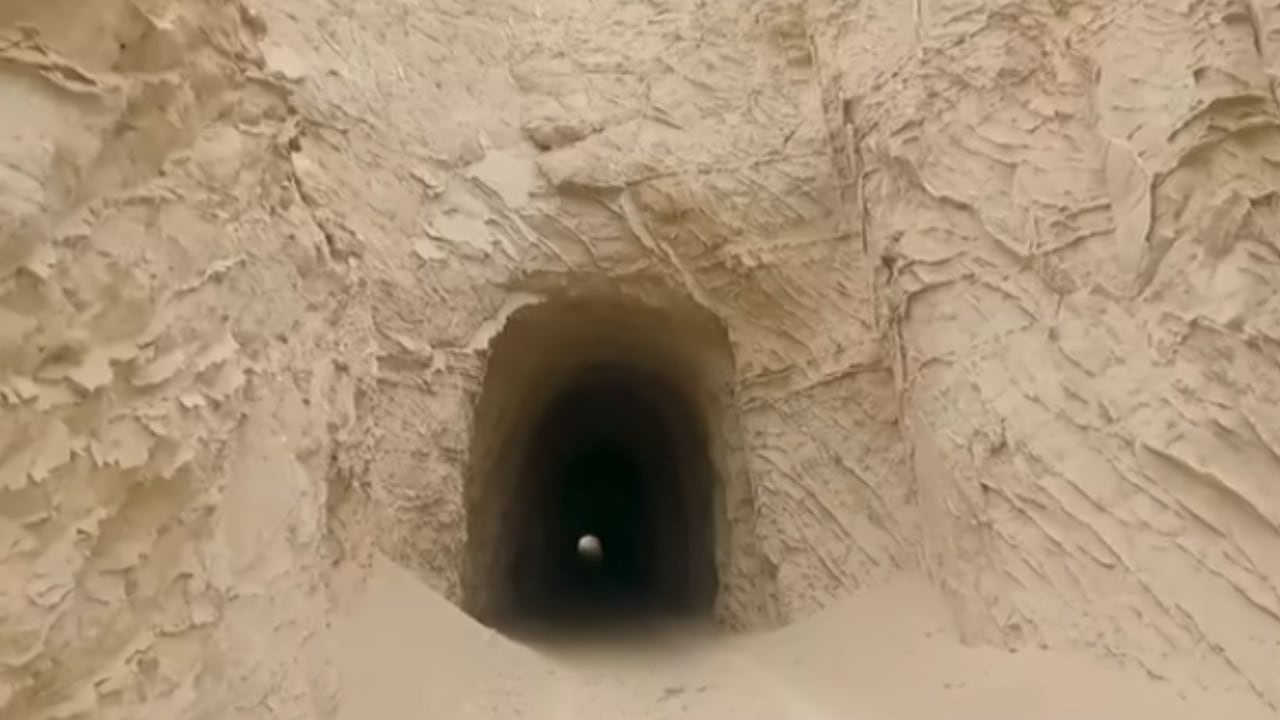 Túnel del tiempo, en Perú