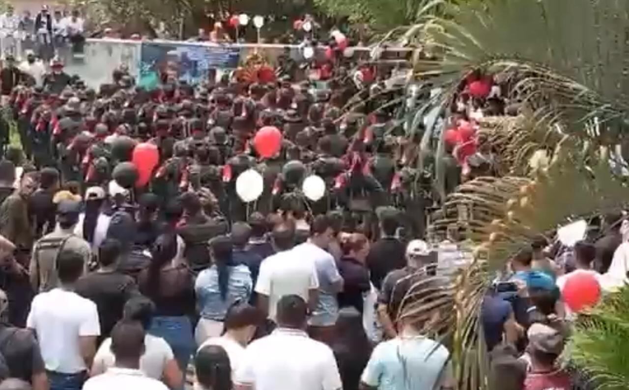 ELN se tomó corregimiento en Norte de Santander para despedir a un cabecilla muerto en combate.