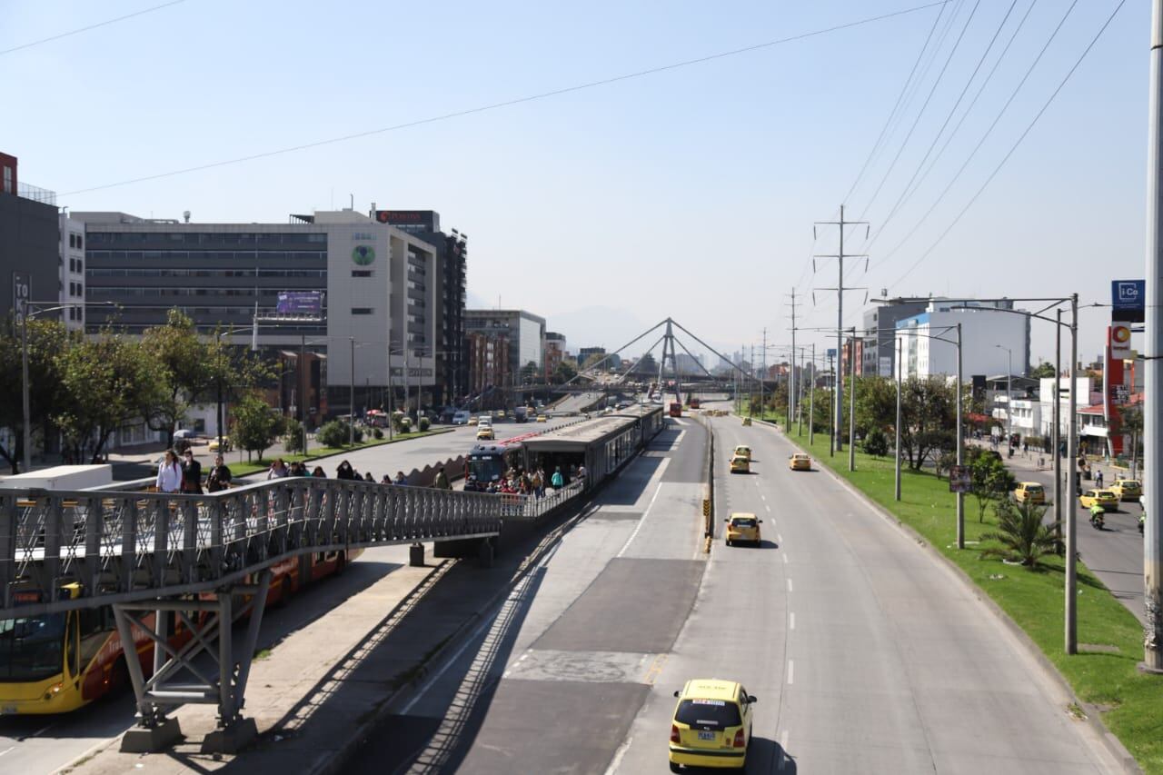 Bogota transmilenio, día sin carro, bicicletas, autopista
Febrero 2 de 2022