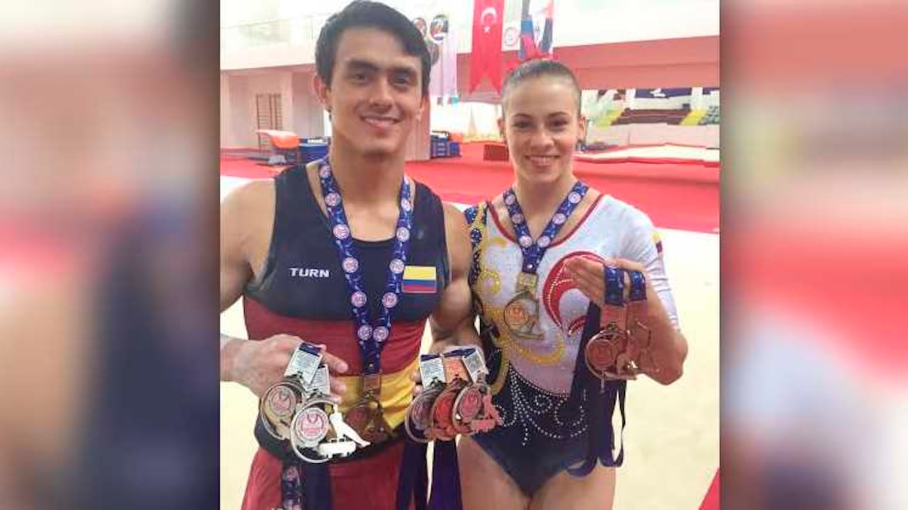 Jossimar Calvo y Catalina Escobar