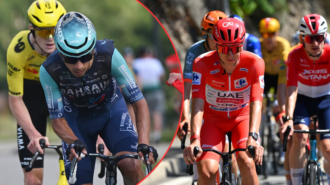 Santiago Buitrago, Harold Tejada y demás colombianos se acercaron a Tadej Pogačar en la clasificación general de La Vuelta.