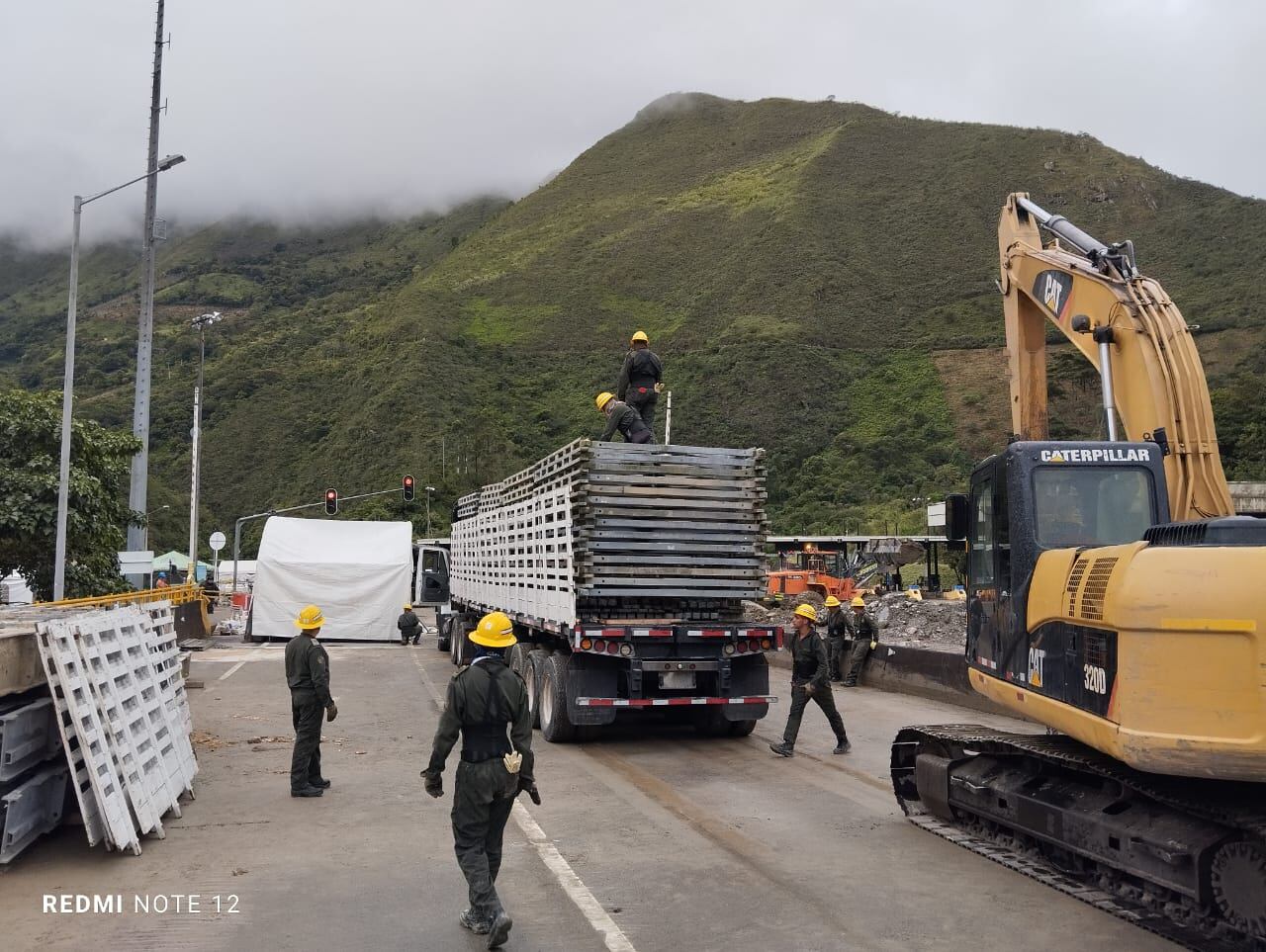Arrancó la instalación de puentes militares en la vía Bogotá - Villavicencio