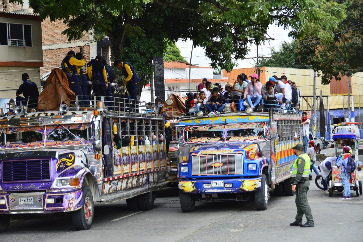 Minga Indígena inicia el retorno hacia su territorio.