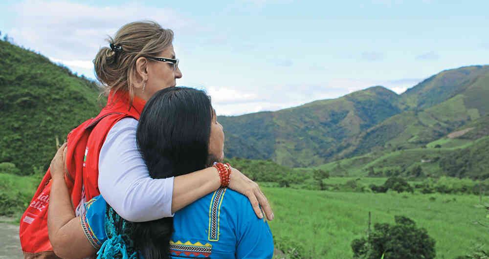 13 zonas tiene el departamento para articular su trabajo con las mujeres. En cada una hay una constructora de equidad.