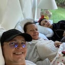 Jhonier Leal, Marleny Hernández y Mauricio Leal