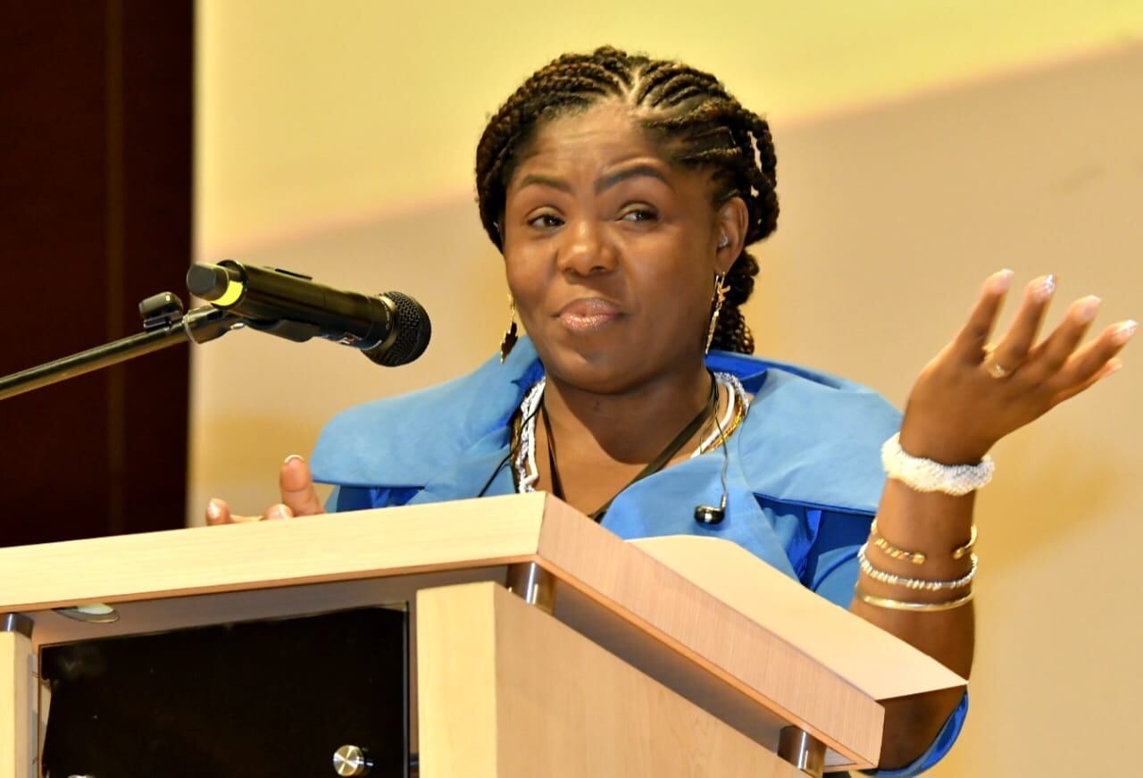 La vicepresidenta Francia Márquez asistió a la conmemoración del Día de la Mujer Afro en Cali.