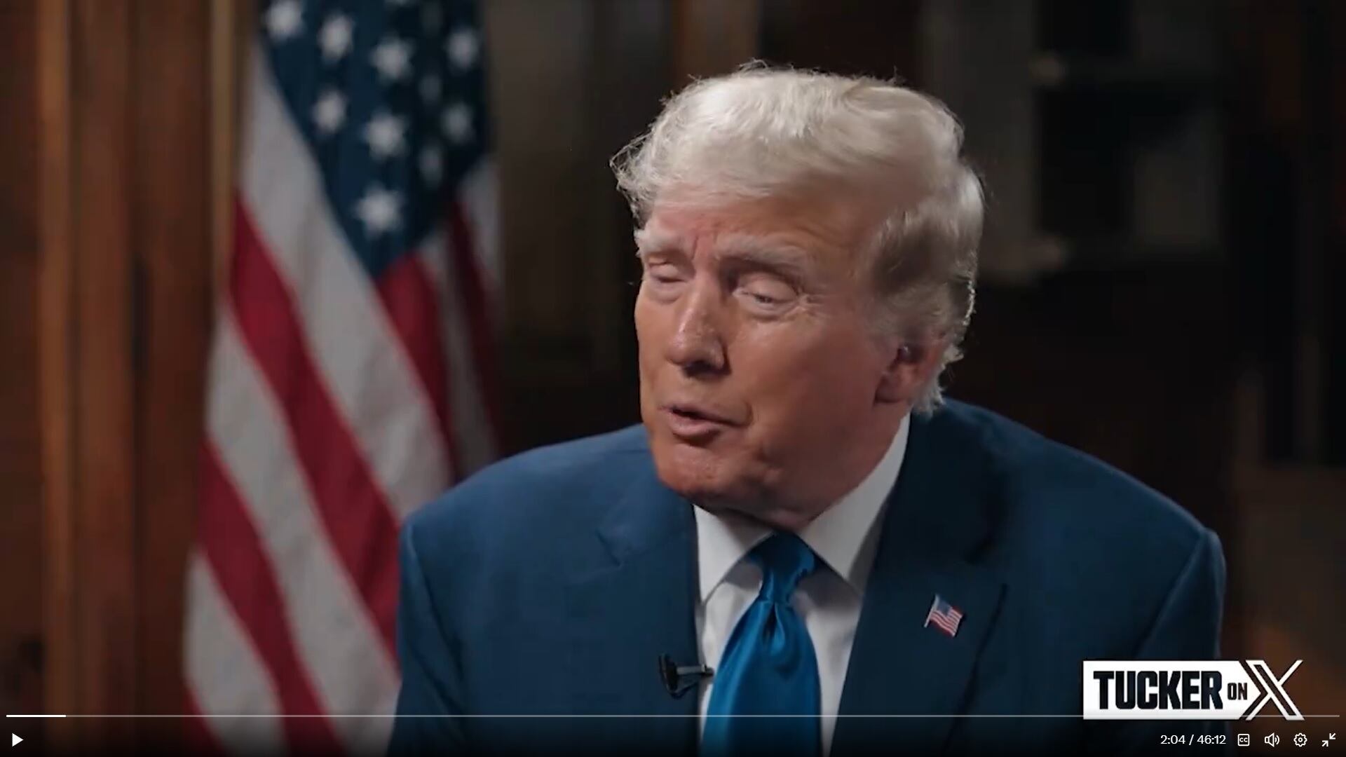 “¿Debería sentarme por una o dos horas, lo que sea que tarde, para ser acosado por personas que ni siquiera deberían postularse a la presidencia?”, preguntó Trump durante su entrevista de 46 minutos de duración. “¿Debería hacer eso en una cadena que no es necesariamente amistosa conmigo?”