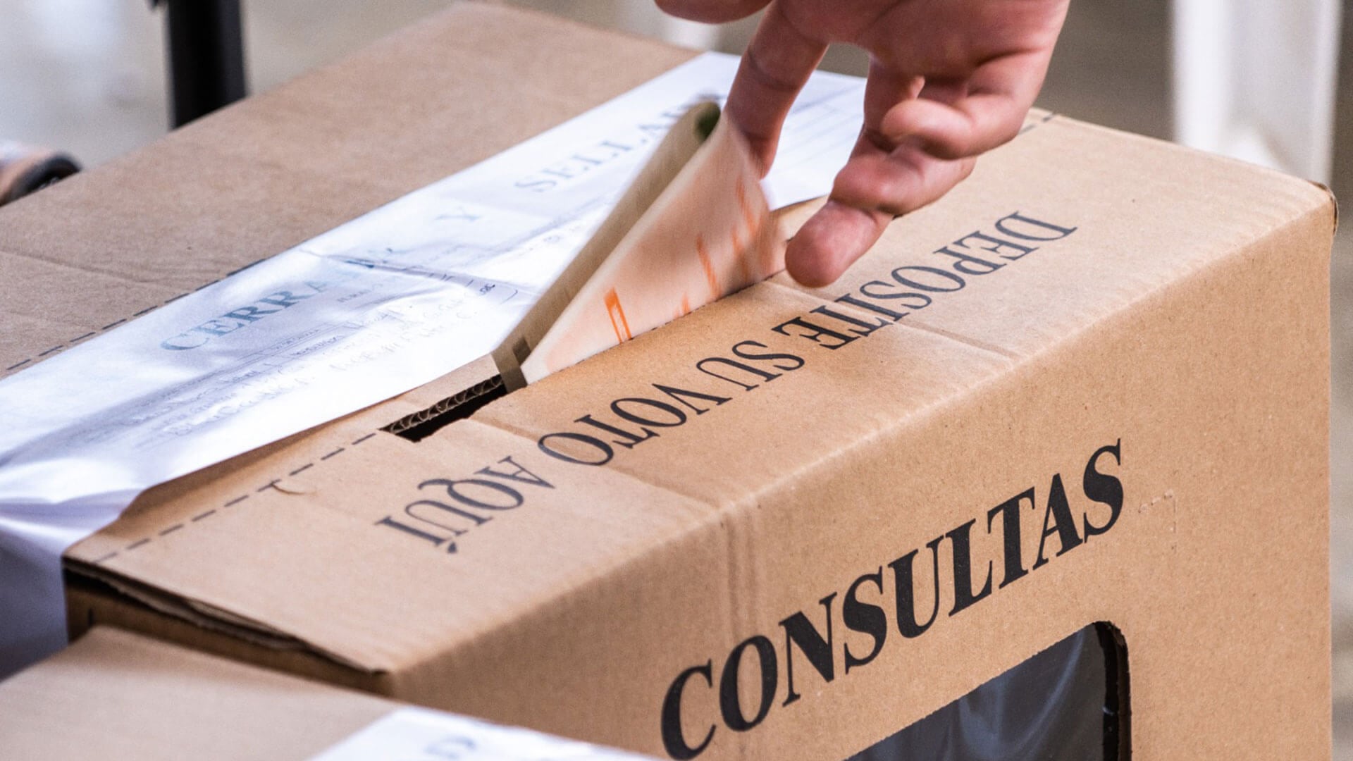 Así es la tarjeta electoral para las consultas presidenciales del 8 de marzo