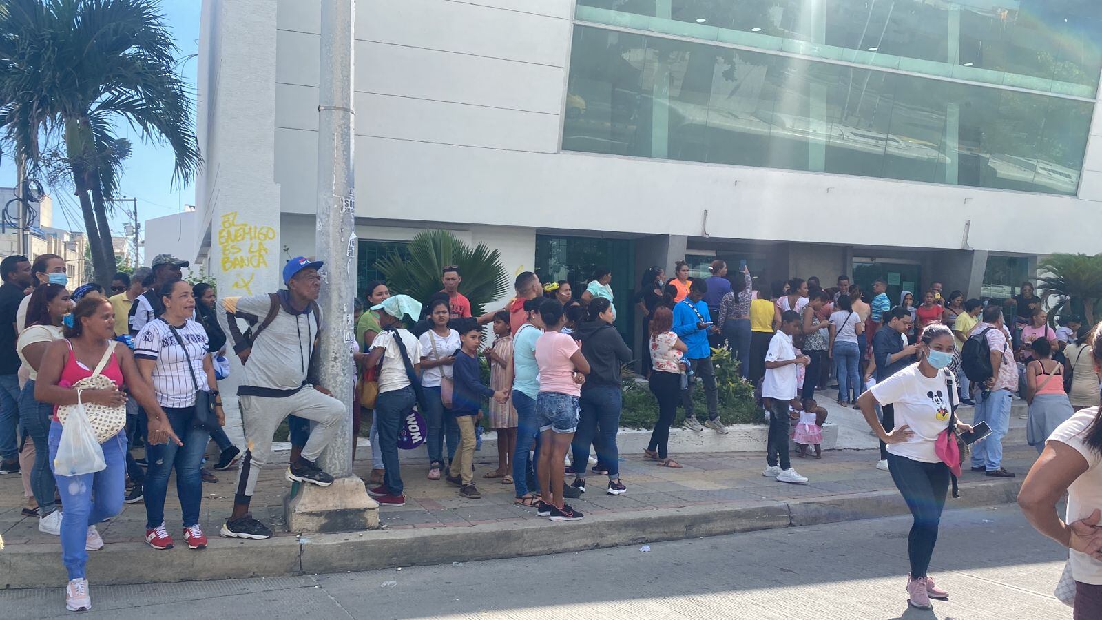 Panorama en Barranquilla.