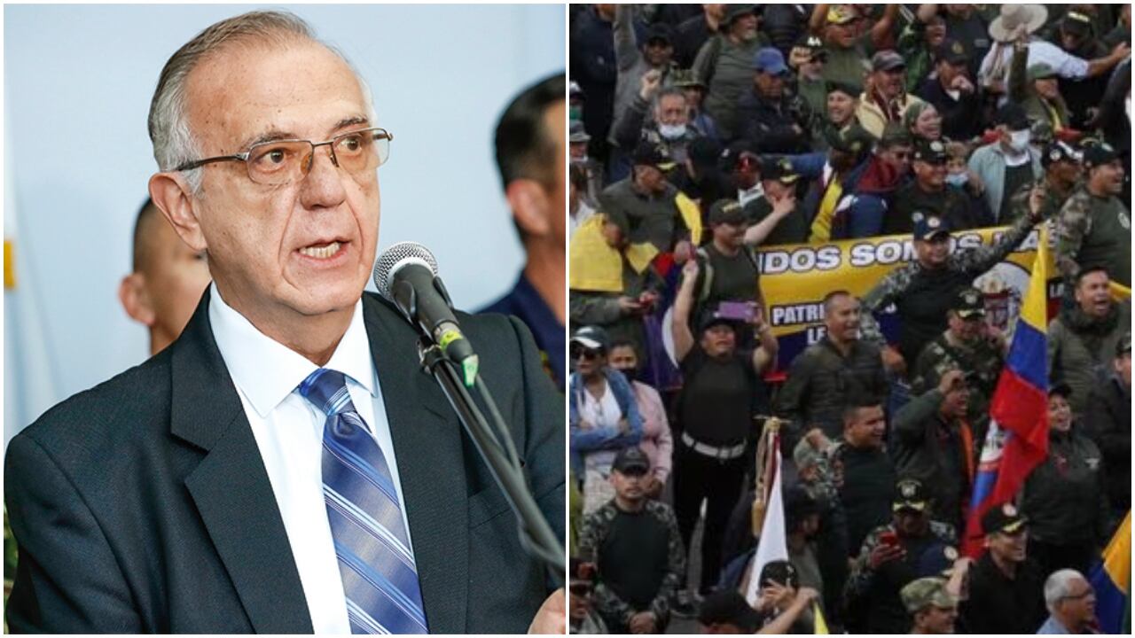 Iván Velásquez y la protesta de los veteranos de las Fuerzas Armadas