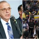 Iván Velásquez y la protesta de los veteranos de las Fuerzas Armadas