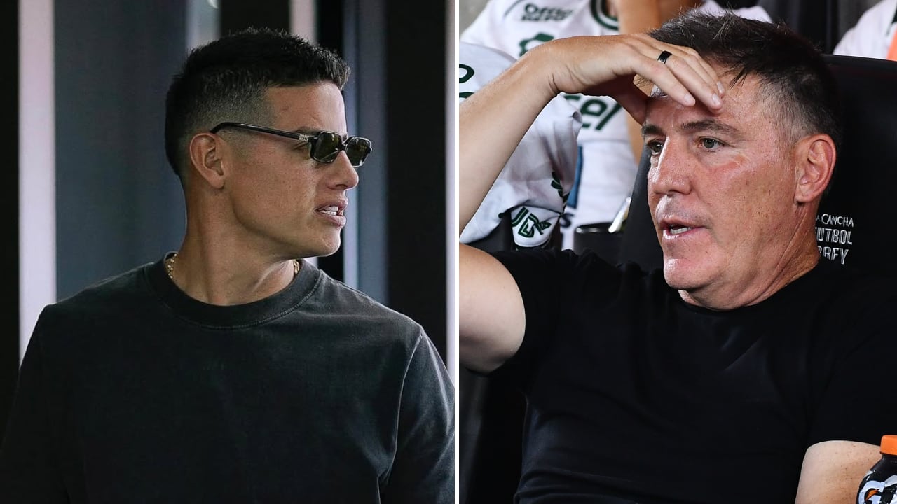 Eduardo Berizzo es el nuevo jefe de James Rodríguez en México