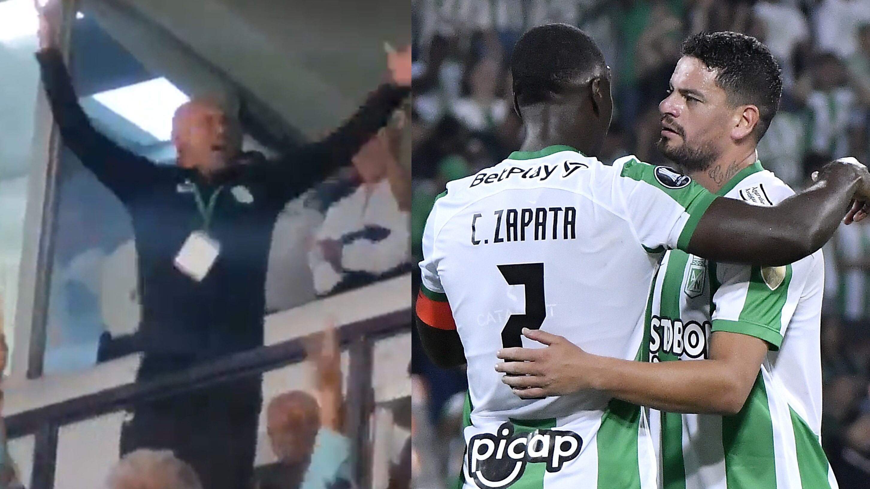 El DT vivió intensamente el cotejo ante Racing