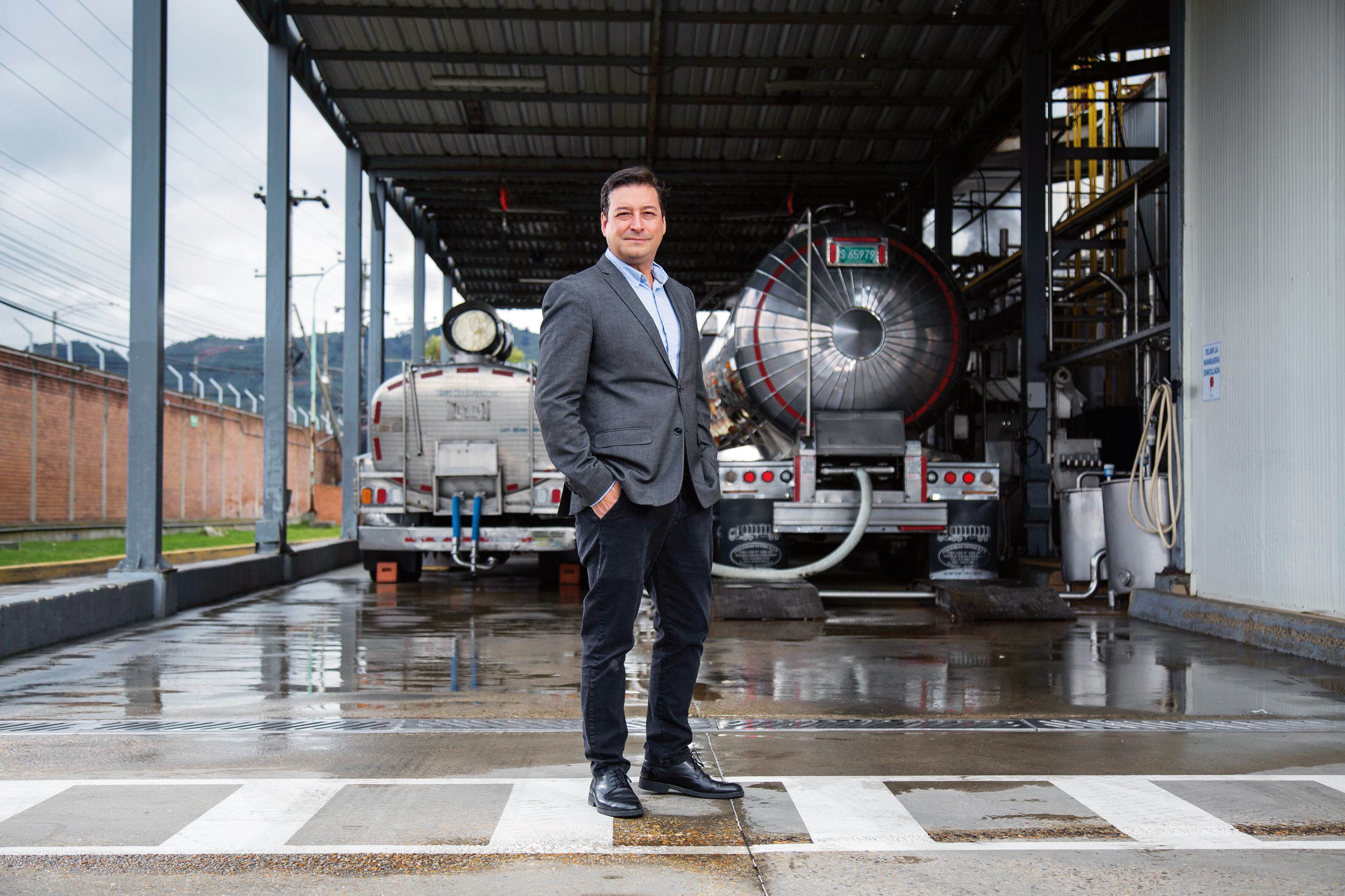 Juan Camilo Velásquez, presidente de Lactalis Colombia.