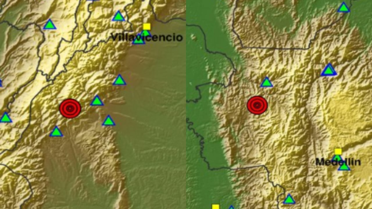 Dos zonas en la que ha temblado este jueves, 23 de abril.
