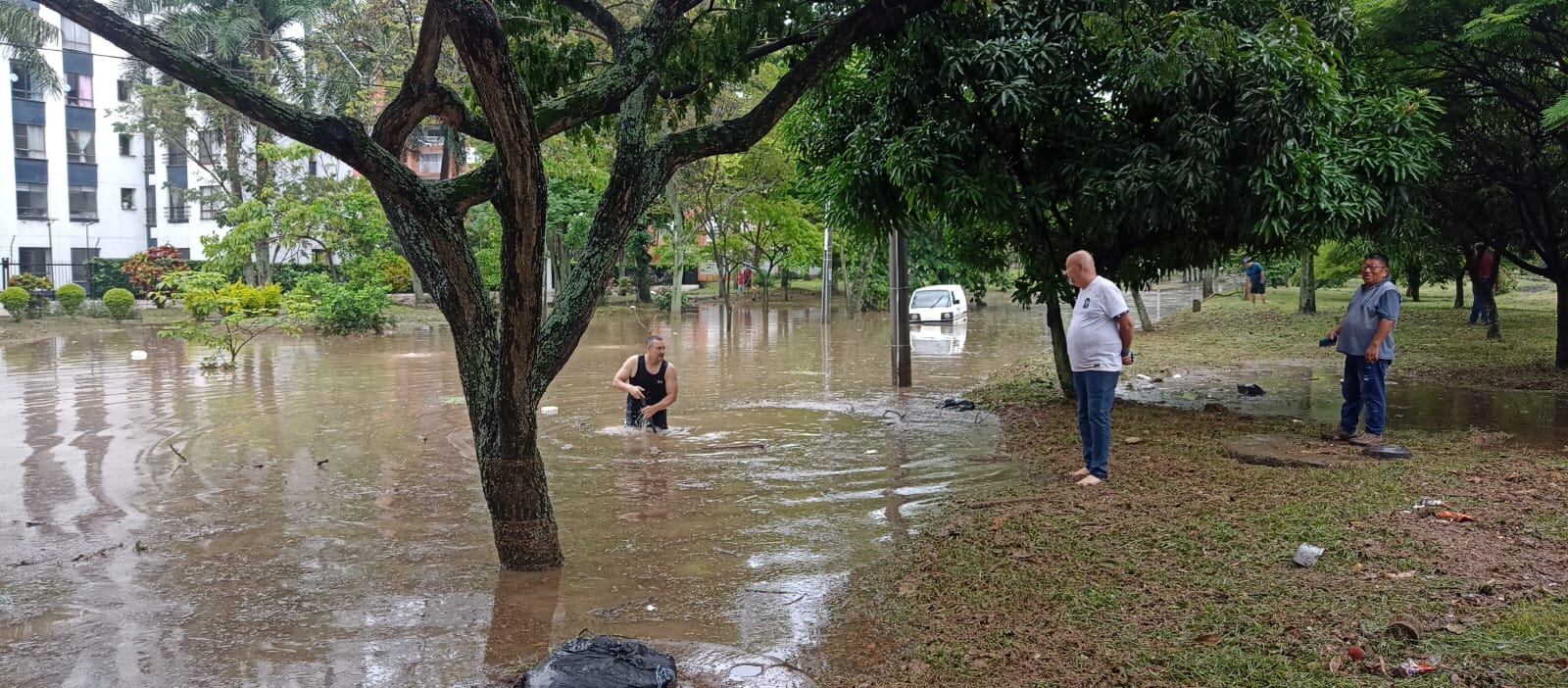 Se repite el fuerte aguacero de hace 8 días en Cali
