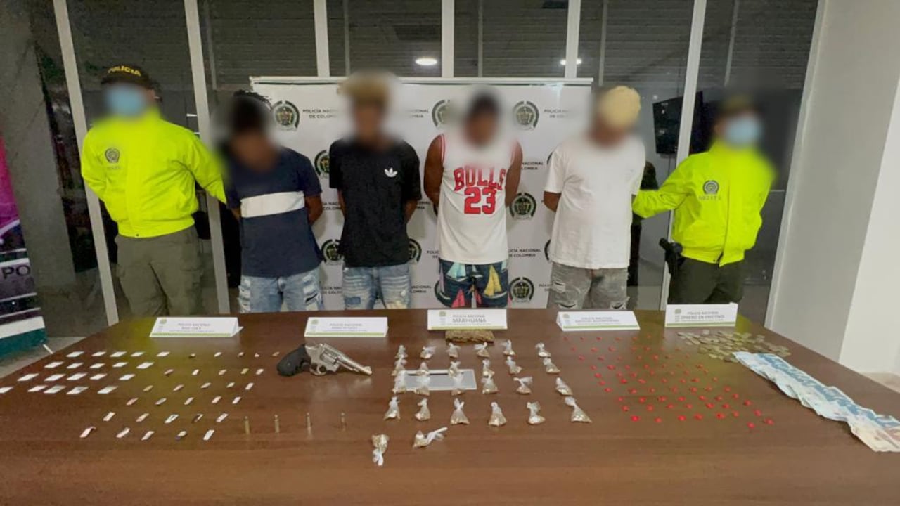 Capturados por expendido de estupefacientes en Cartagena
